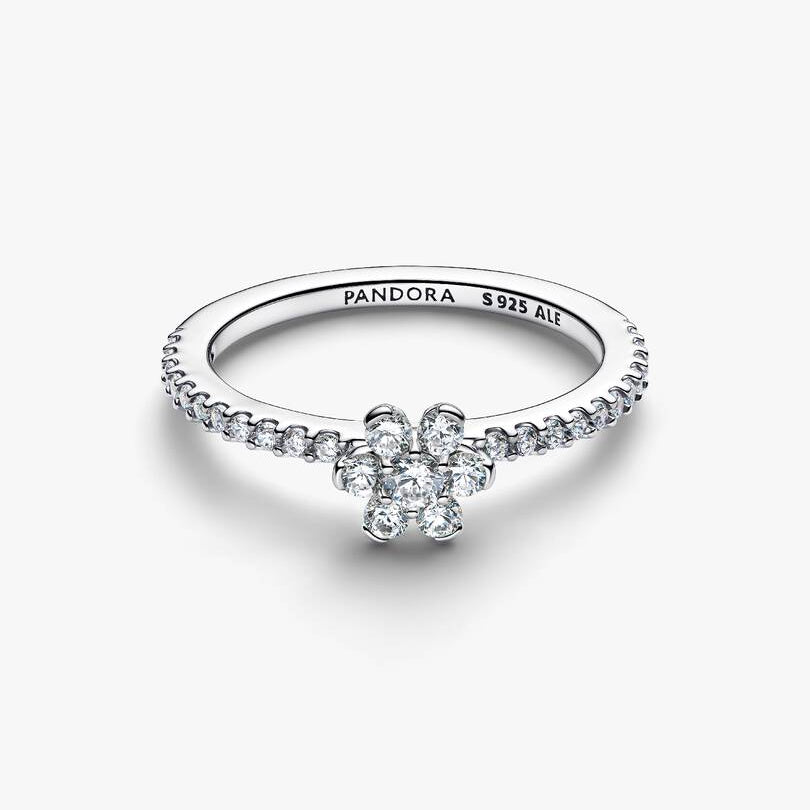 ANELLO PANDORA FIORE SCINTILLANTE