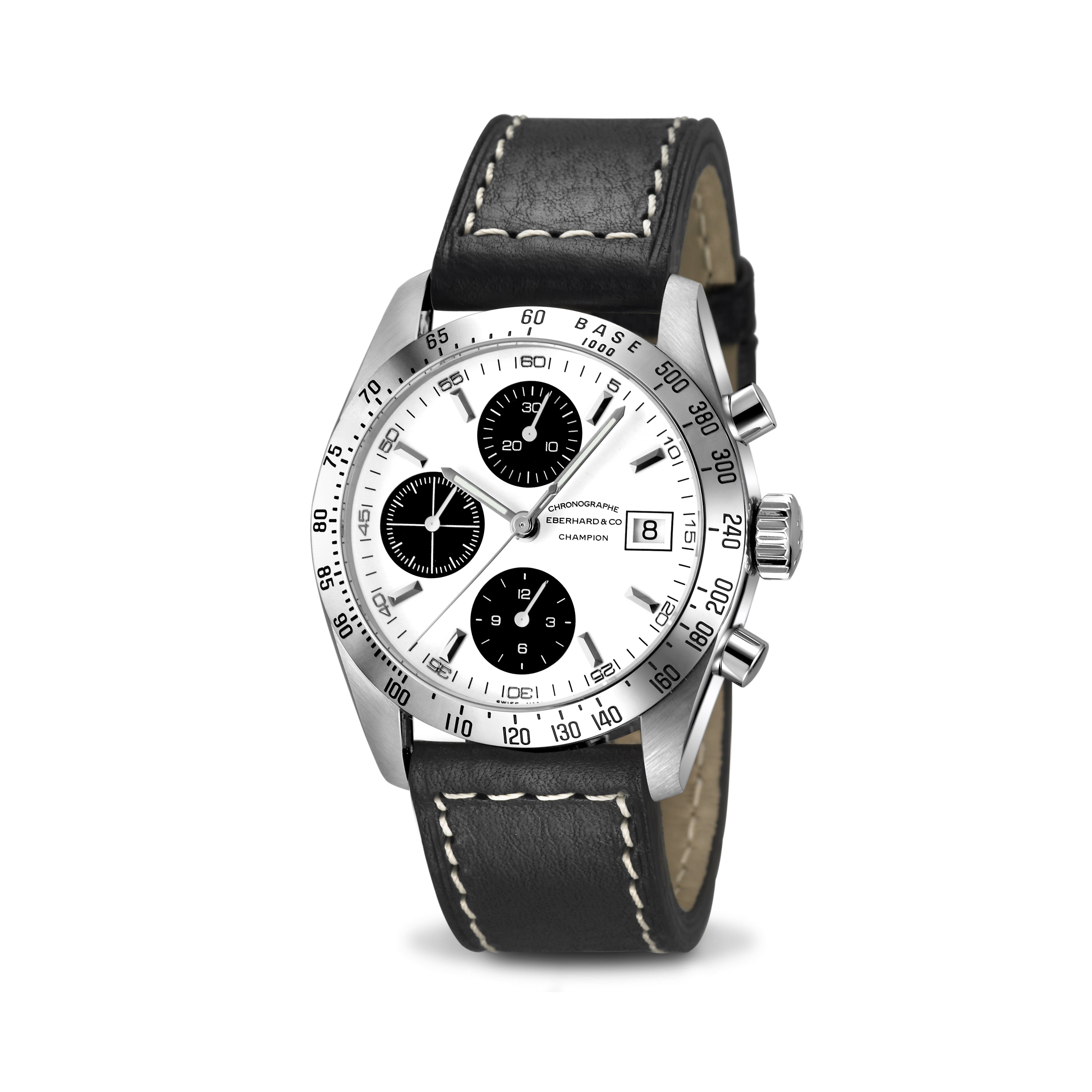 OROLOGIO EBERHARD CHAMPION QUADRANTE BIANCO