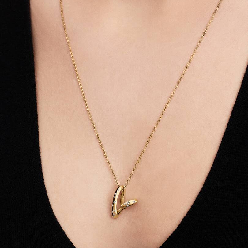 COLLANA PANDORA CUORE SHINE
