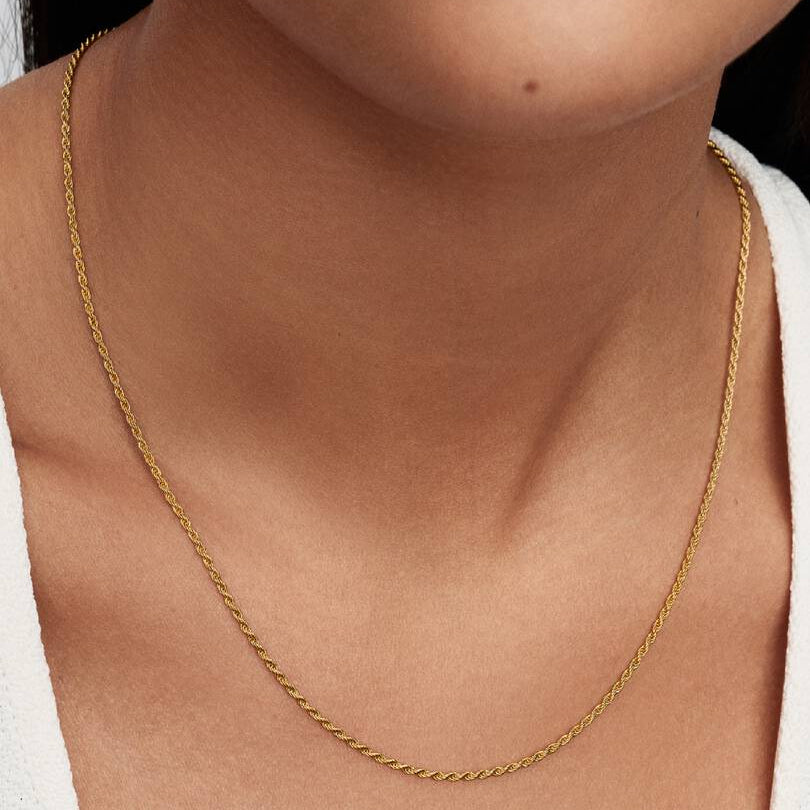 COLLANA PANDORA INTRECCIO