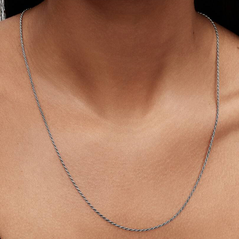 COLLANA PANDORA INTRECCIO