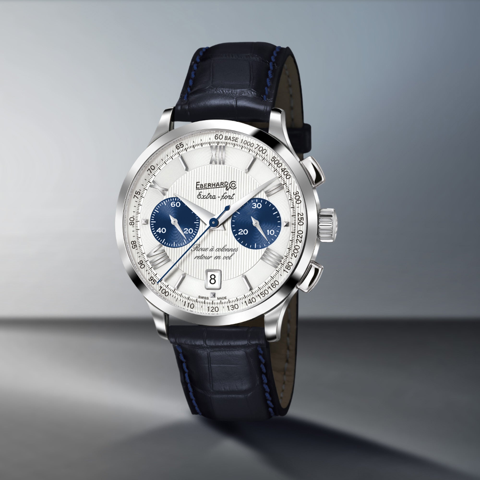 OROLOGIO EBERHARD EXTRA FORT RUOTA A COLONNA |41MM|