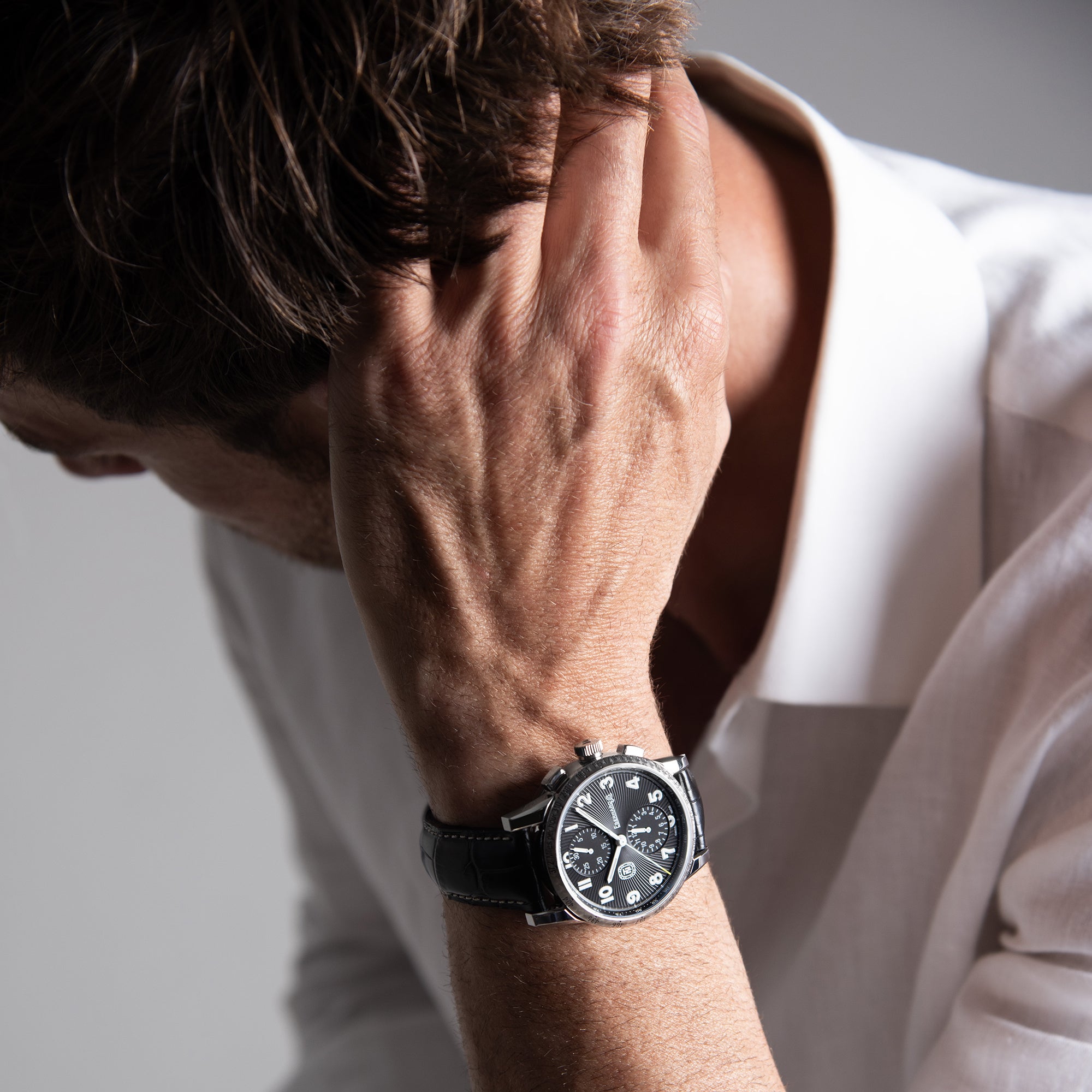 OROLOGIO EBERHARD TAZIO NUVOLARI BLACK |41MM|