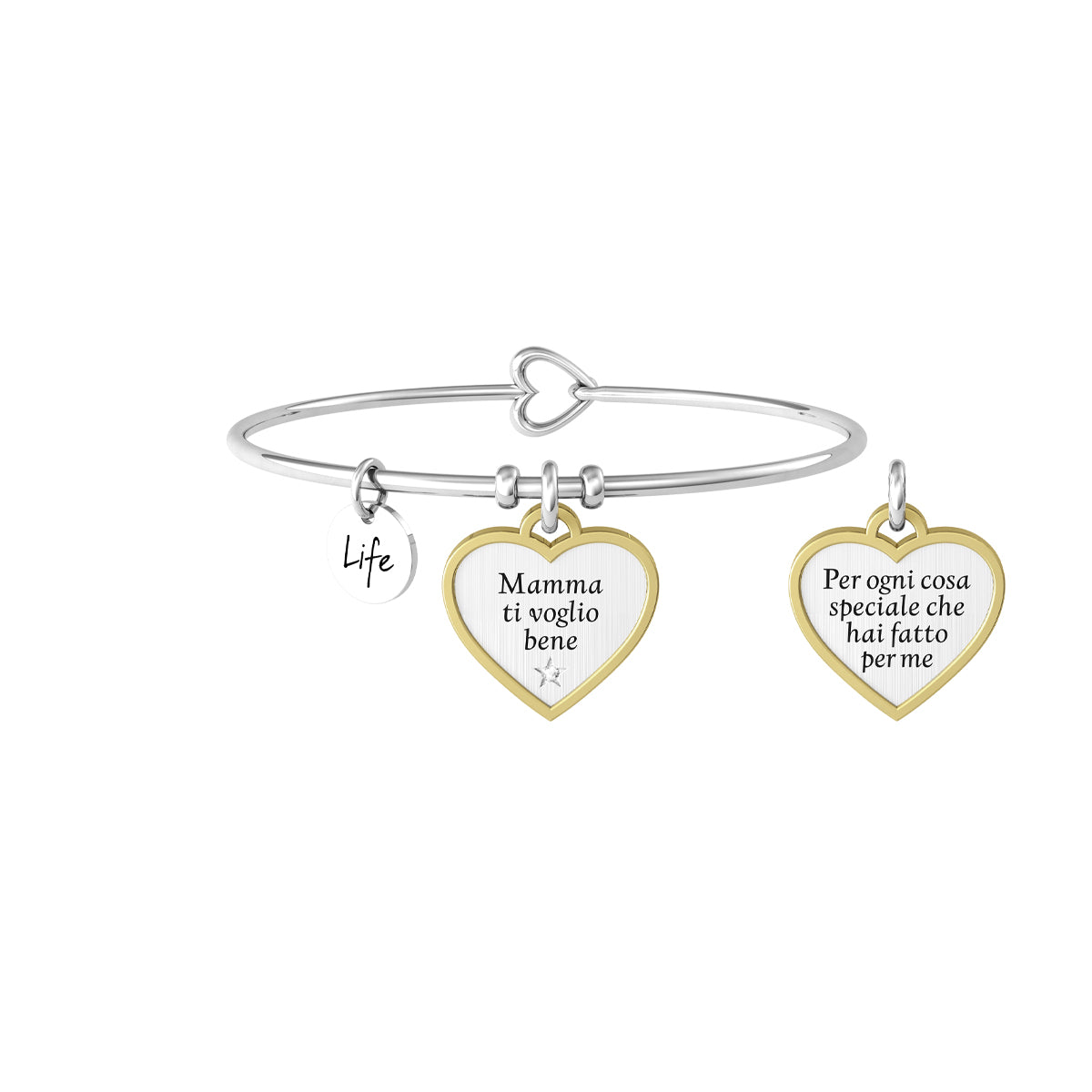 BRACCIALE KIDULT CUORE | MAMMA TI VOGLIO BENE