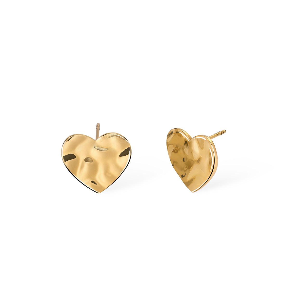 ORECCHINI KIDULT STYLE DORATI FORMA CUORE