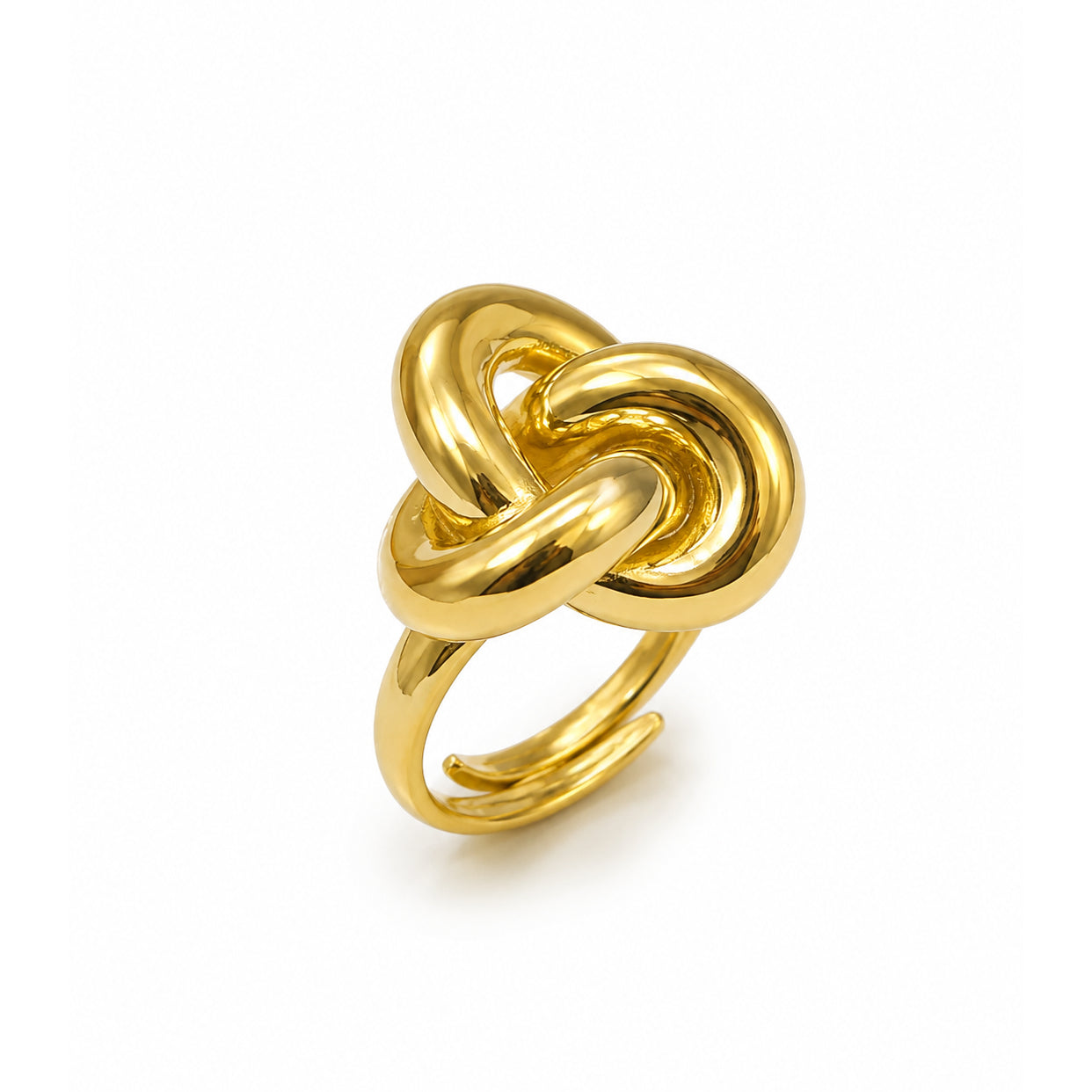 ANELLO NODO IN ARGENTO 925 DORATO