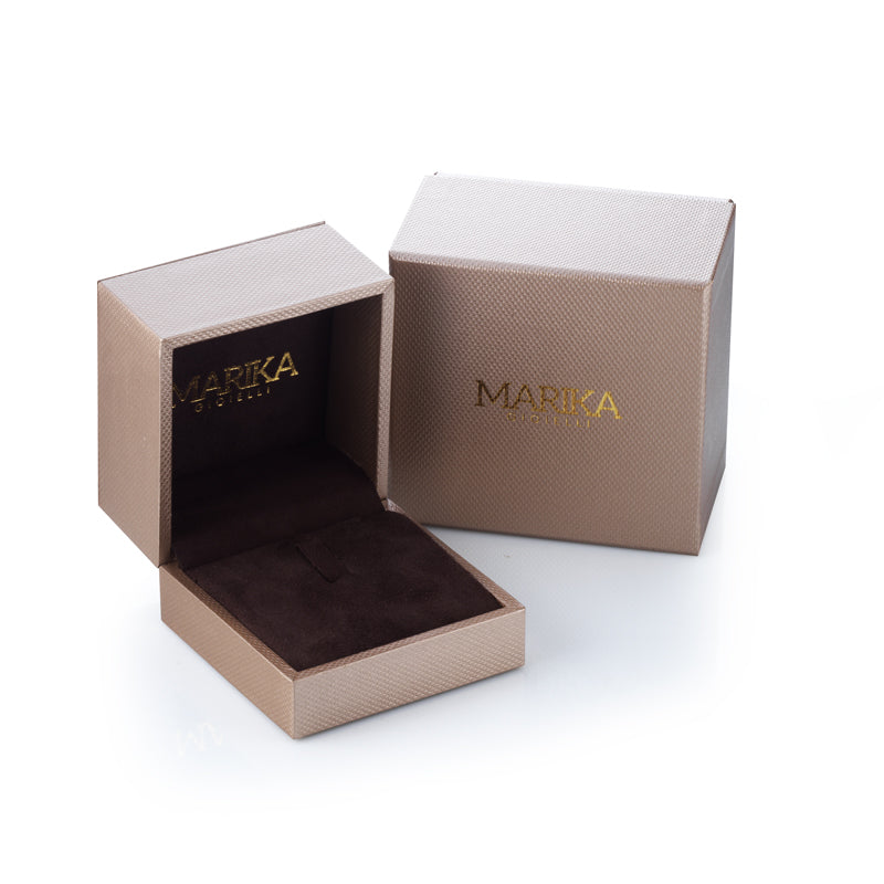 ANELLO FASCIA CON GROUMETTE IN ORO BIANCO 18KT E DIAMANTI