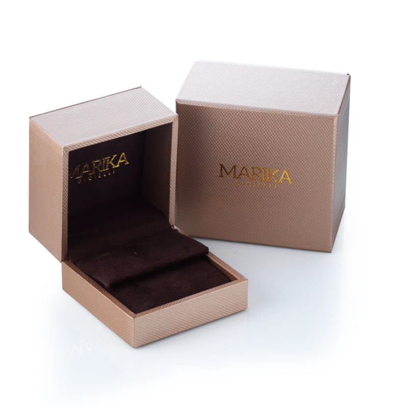 COLLANA TRILOGY IN ORO BIANCO 18KT CON DIAMANTI E ZAFFIRI