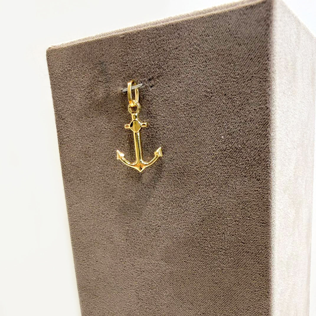 Ciondolo ancora da uomo in oro giallo 18 Kt (750)