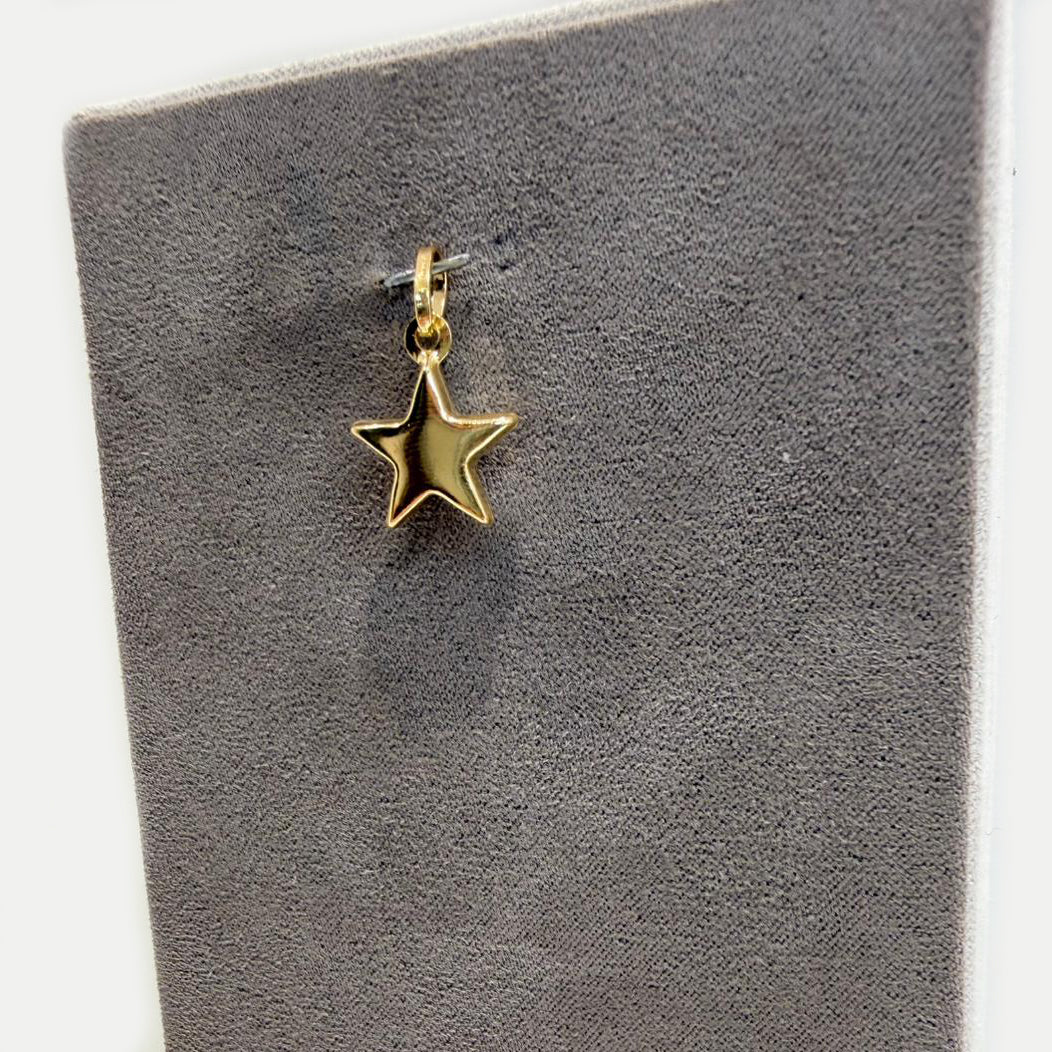 Ciondolo stella da donna in oro giallo 18 Kt (750)