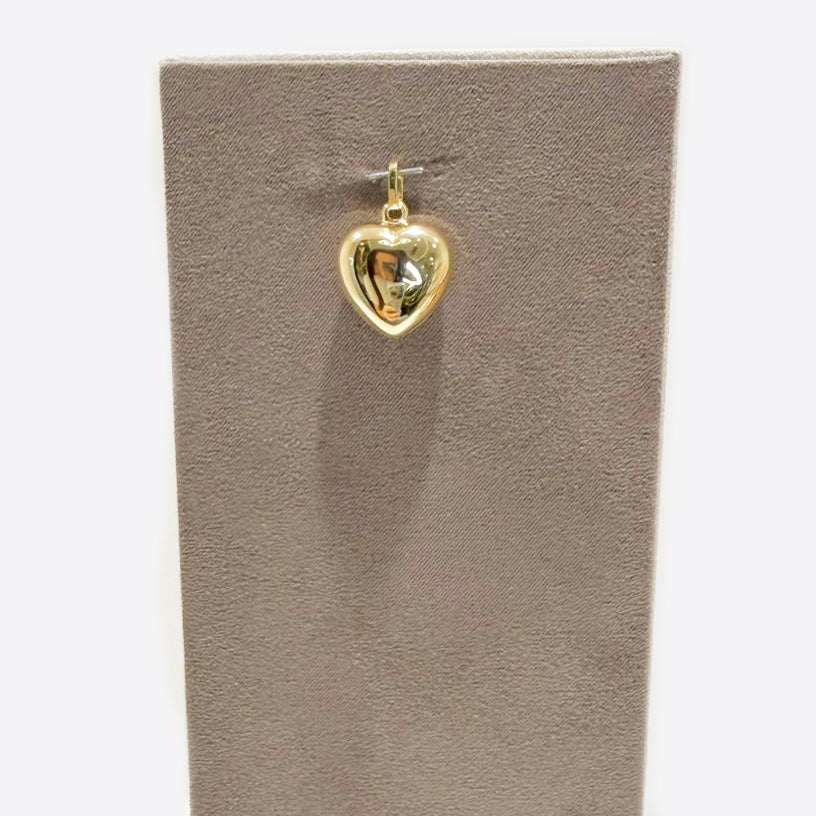 Ciondolo cuore da donna in oro giallo 18 Kt (750)
