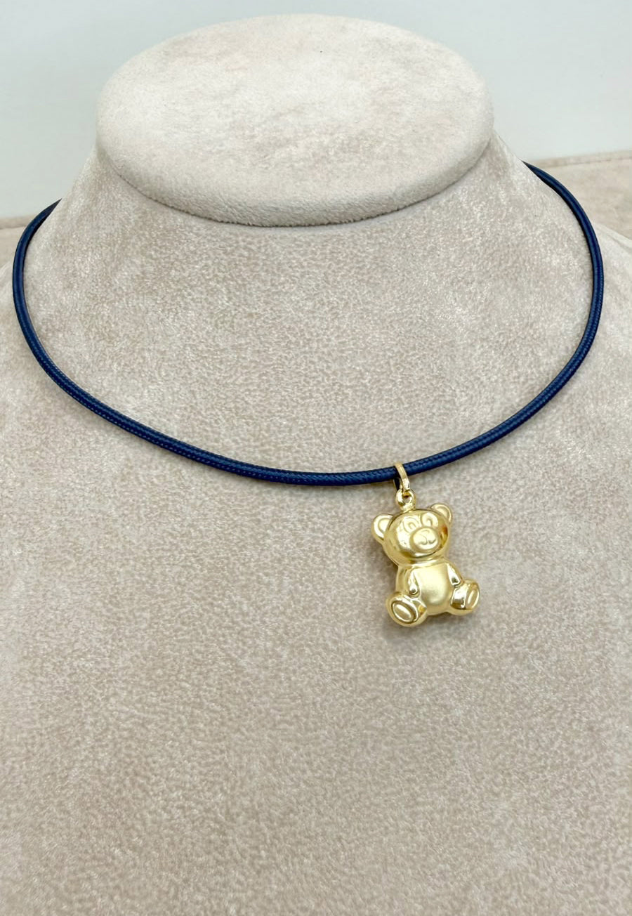 CIONDOLO ORSETTO IN ORO GIALLO 18 KT (750)
