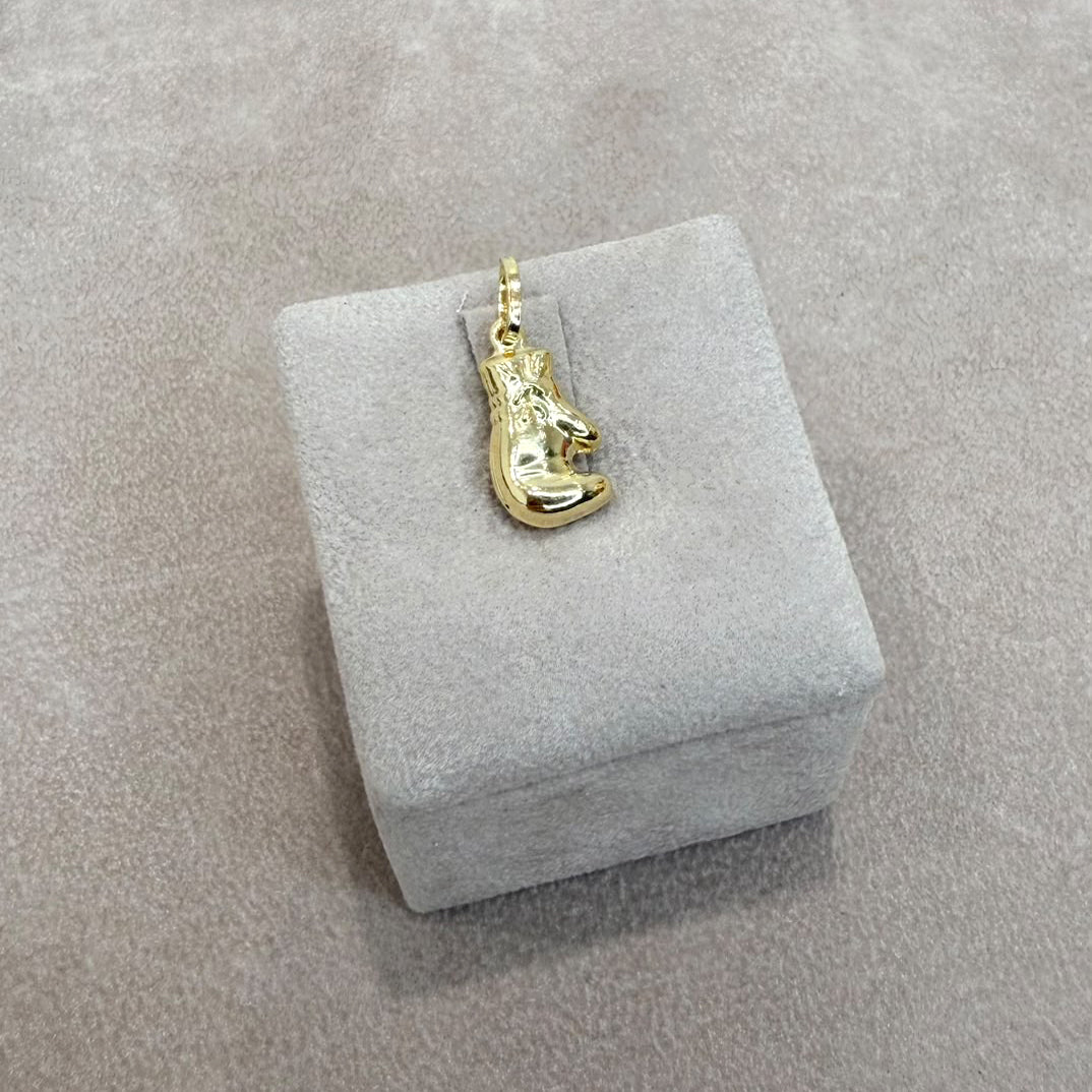 CIONDOLO GUANTONE DA BOXE IN ORO GIALLO 18 KT (750)