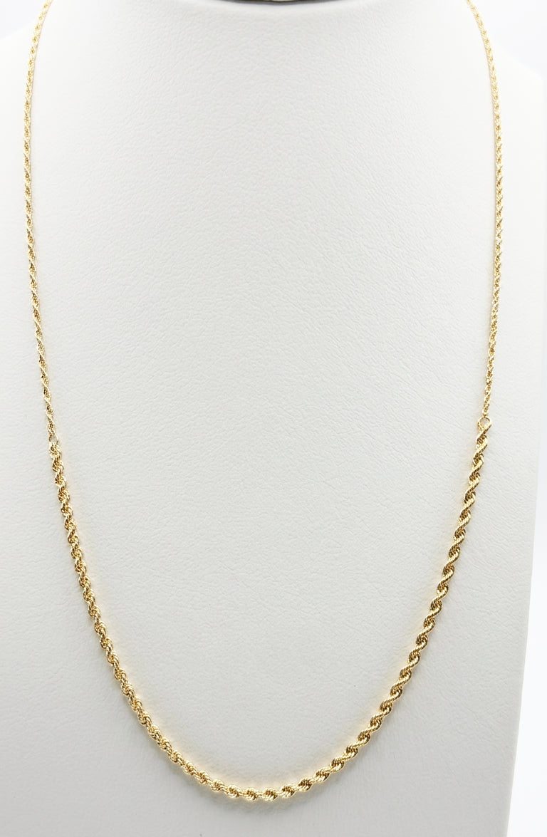 Collana torchon in oro giallo 18 KT (750)