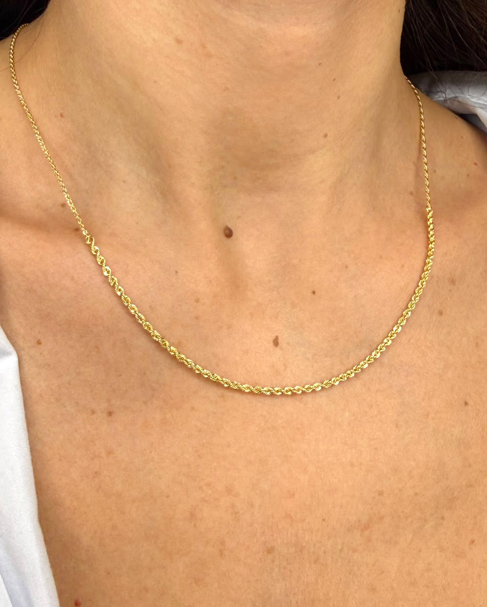 Collana torchon in oro giallo 18 KT (750)