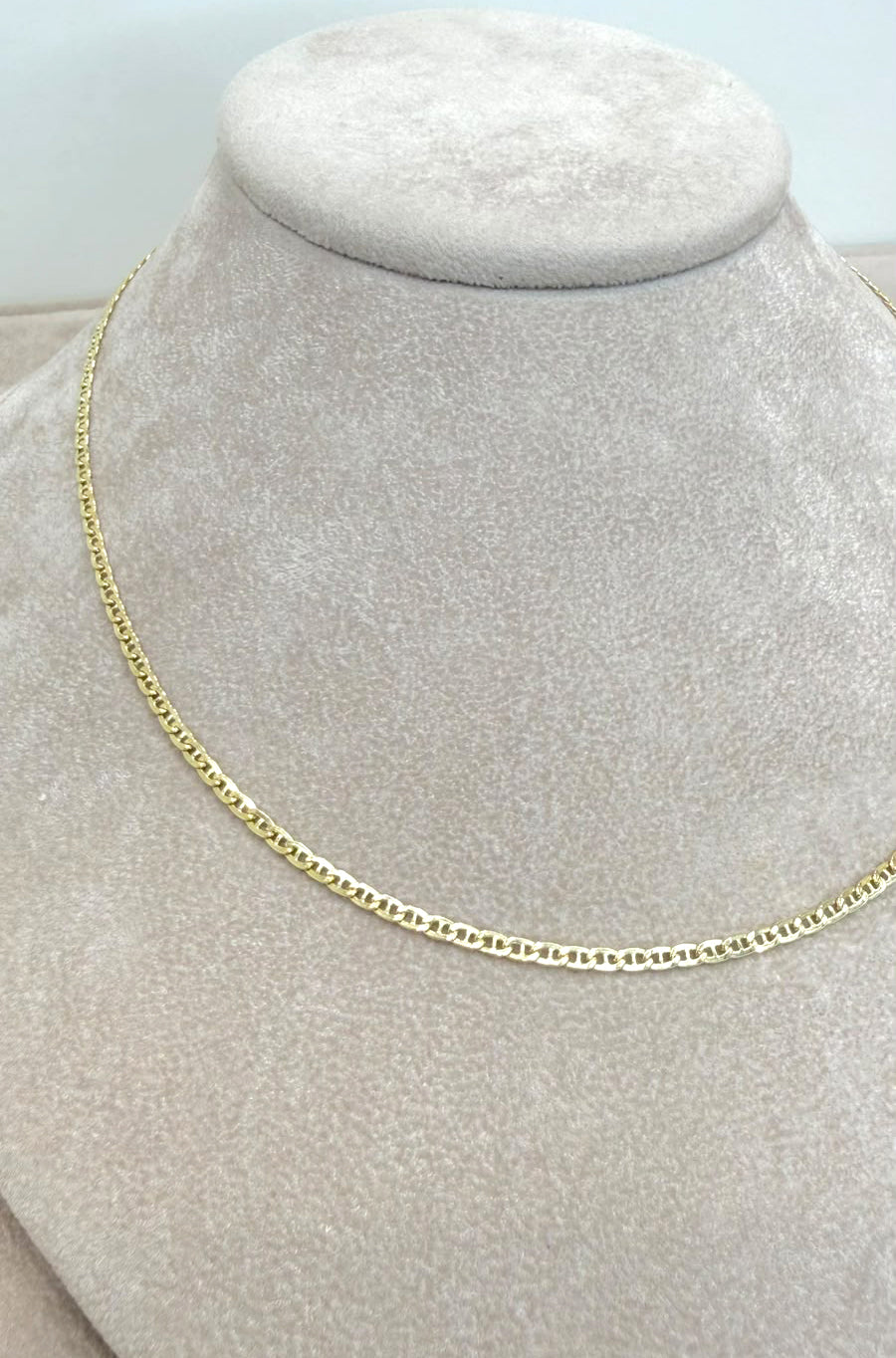 COLLANA UOMO IN ORO GIALLO 18 KT (750) – MAGLIA COMPATTA