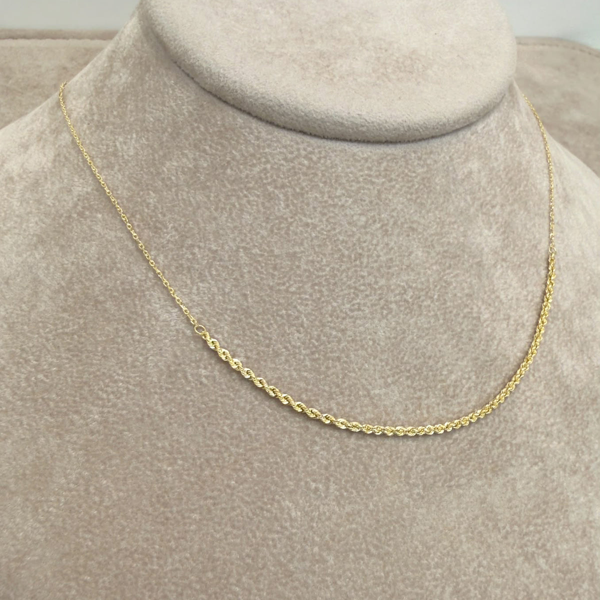 COLLANA TORCHON IN ORO GIALLO 18 KT (750)