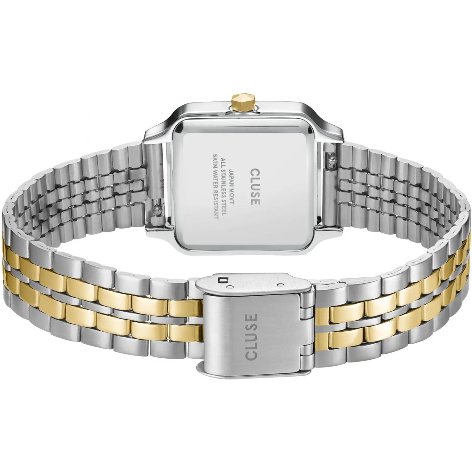 CLUSE GRACIEUSE GOLD AND SILVER WHITE DIAL WATCH |24MM|