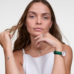 OROLOGIO DANIEL WELLINGTON CRYSTAL BEZEL GREEN |32MM|