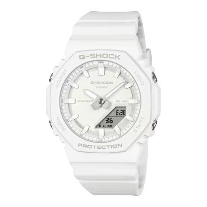 G-SHOCK CLASSIC WHITE WATCH |48.5 × 45.4 × 11.8 mm|