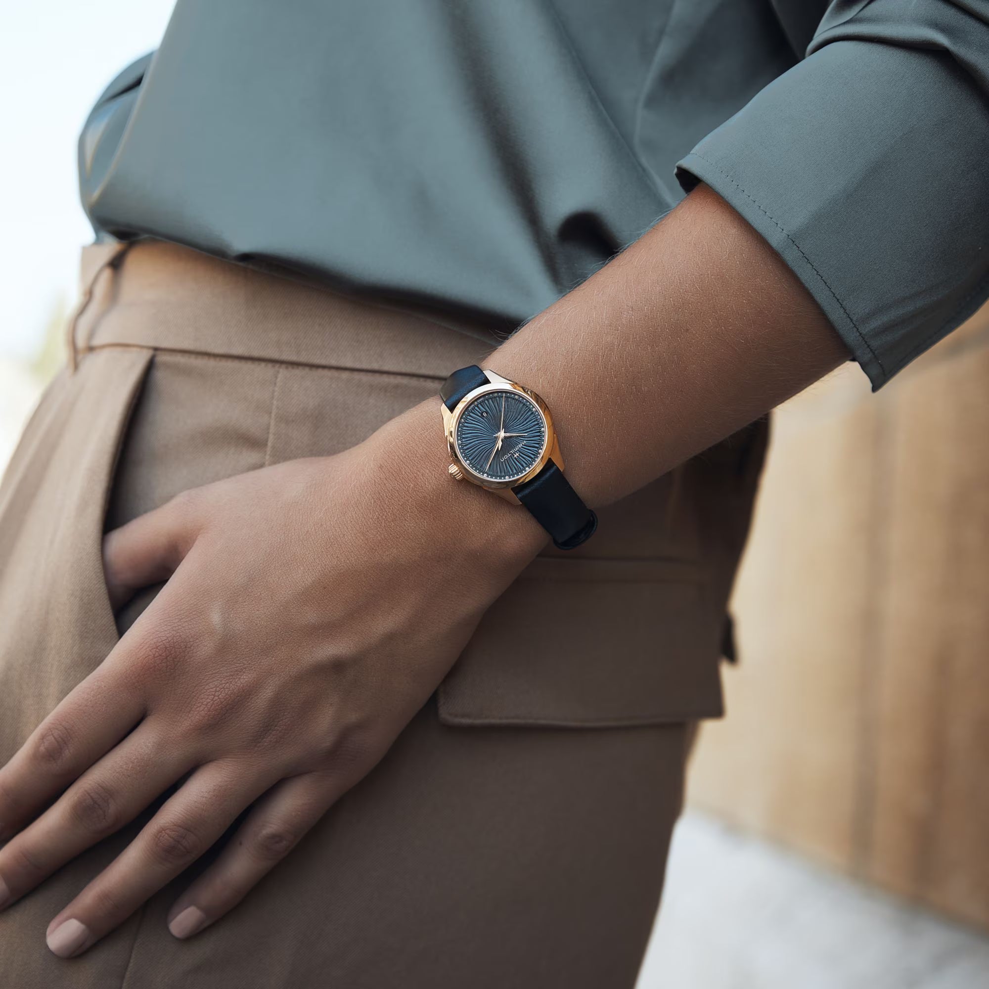 OROLOGIO HAMILTON JAZZMASTER LADY PELLE |30MM|