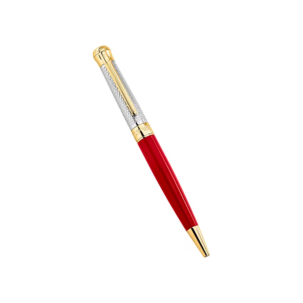 PHILIP WATCH WRITING INSTRUMENT RED & GOLD BALLPOINT PEN