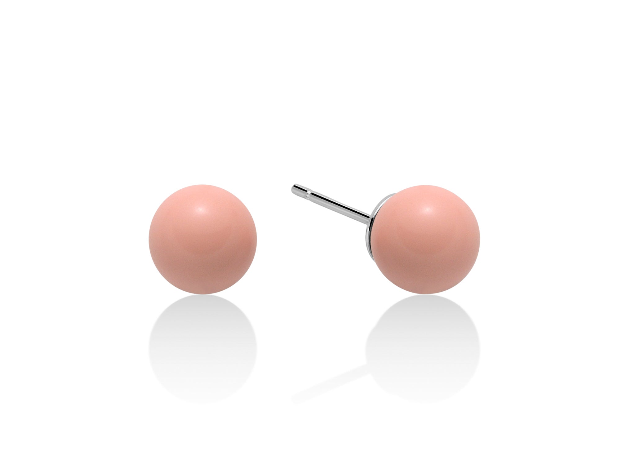 ORECCHINI MILUNA TERRA E MARE CORALLO ROSA