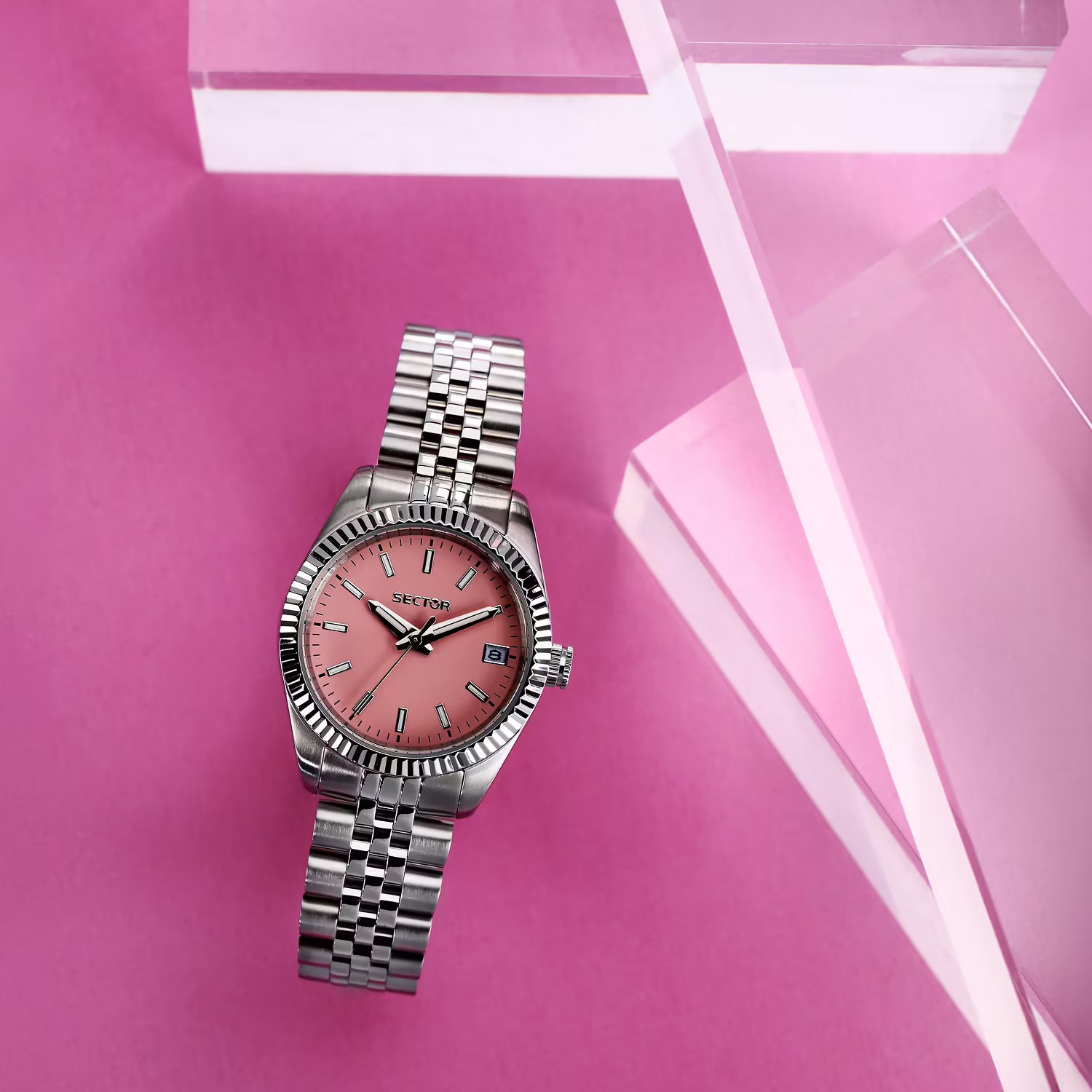 SECTOR 240 PINK DIAL WATCH |32MM|