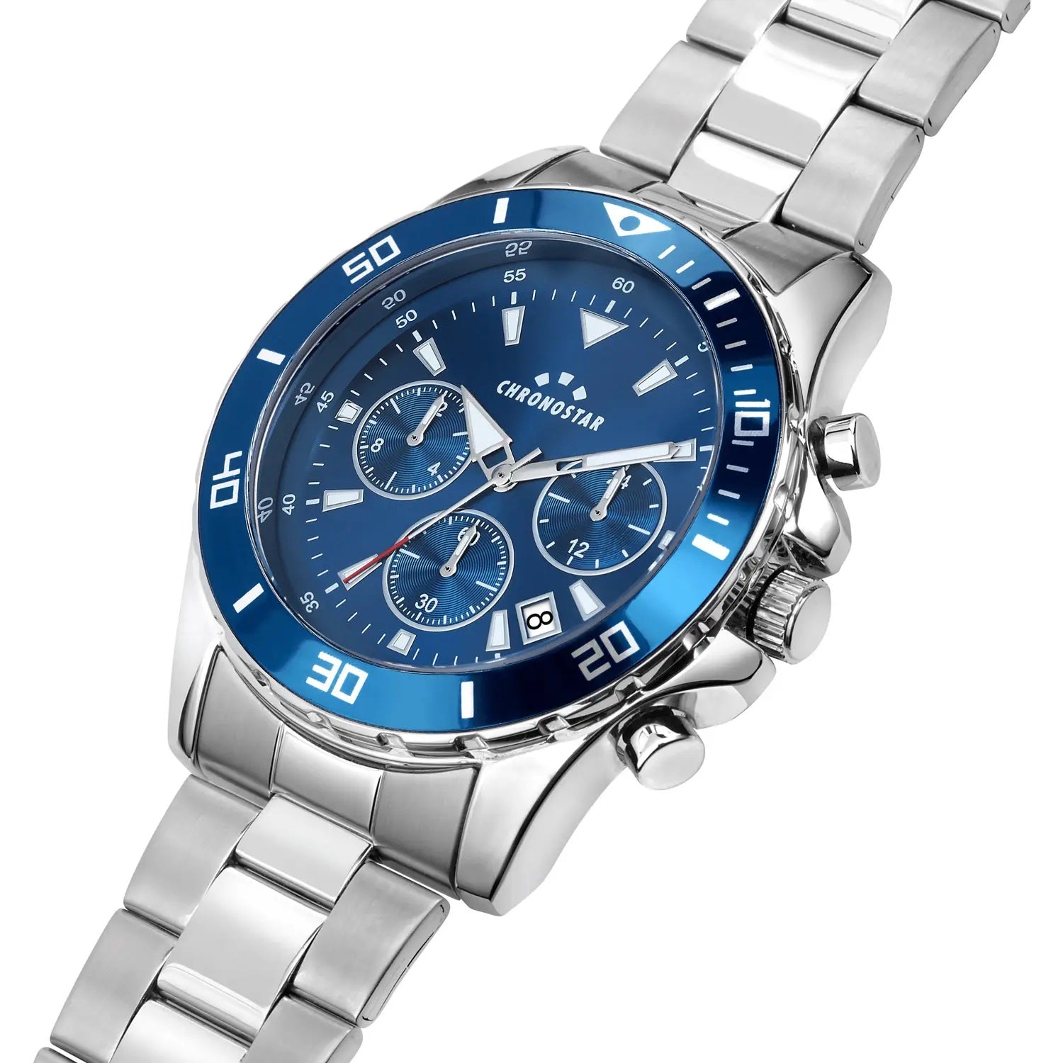 OROLOGIO CHRONOSTAR CAPTAIN BLUE DIAL |43MM|
