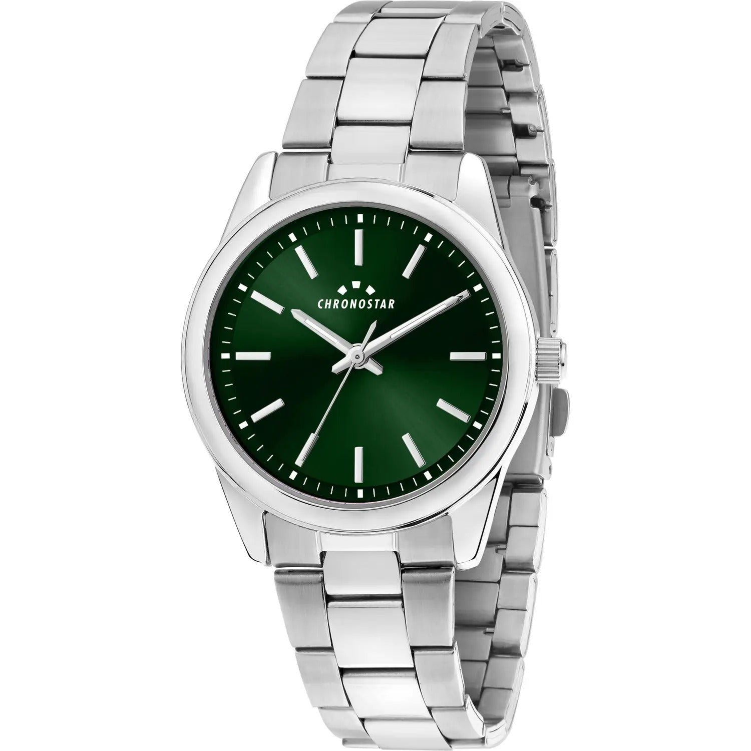 OROLOGIO CHRONOSTAR TIMELESS GREEN DIAL |39MM|