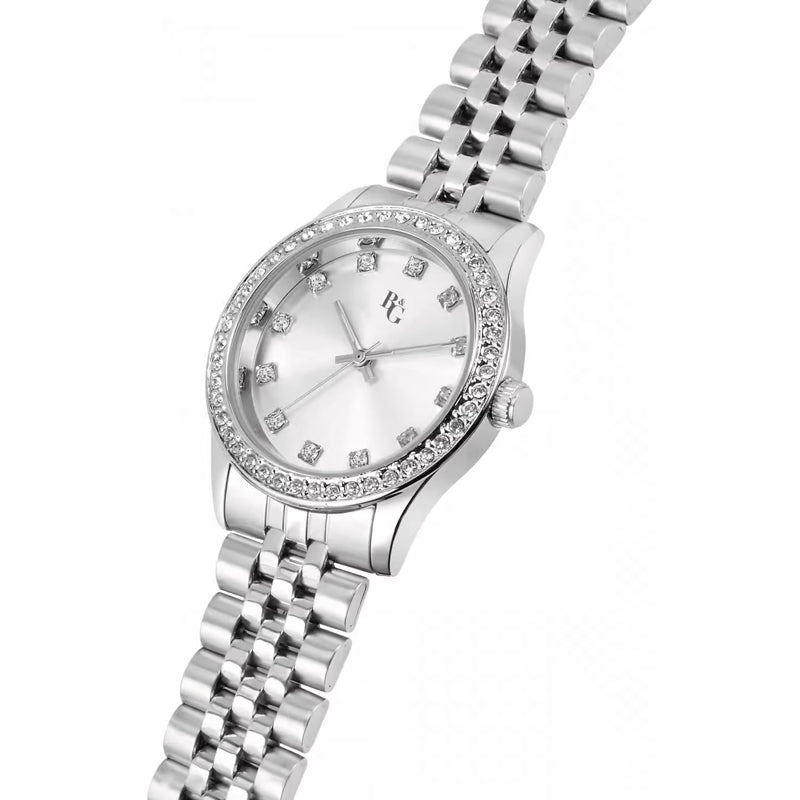 B&G LUXURY SILVER DIAL WATCH |31MM|
