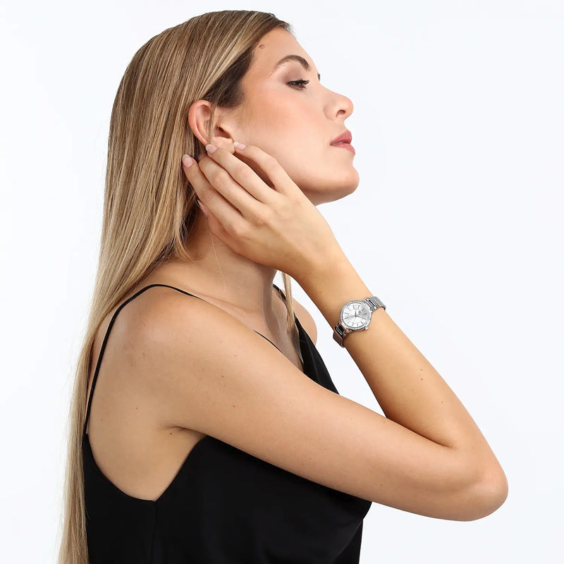 OROLOGIO B&G DESIDERIO MESH SILVER |30MM|