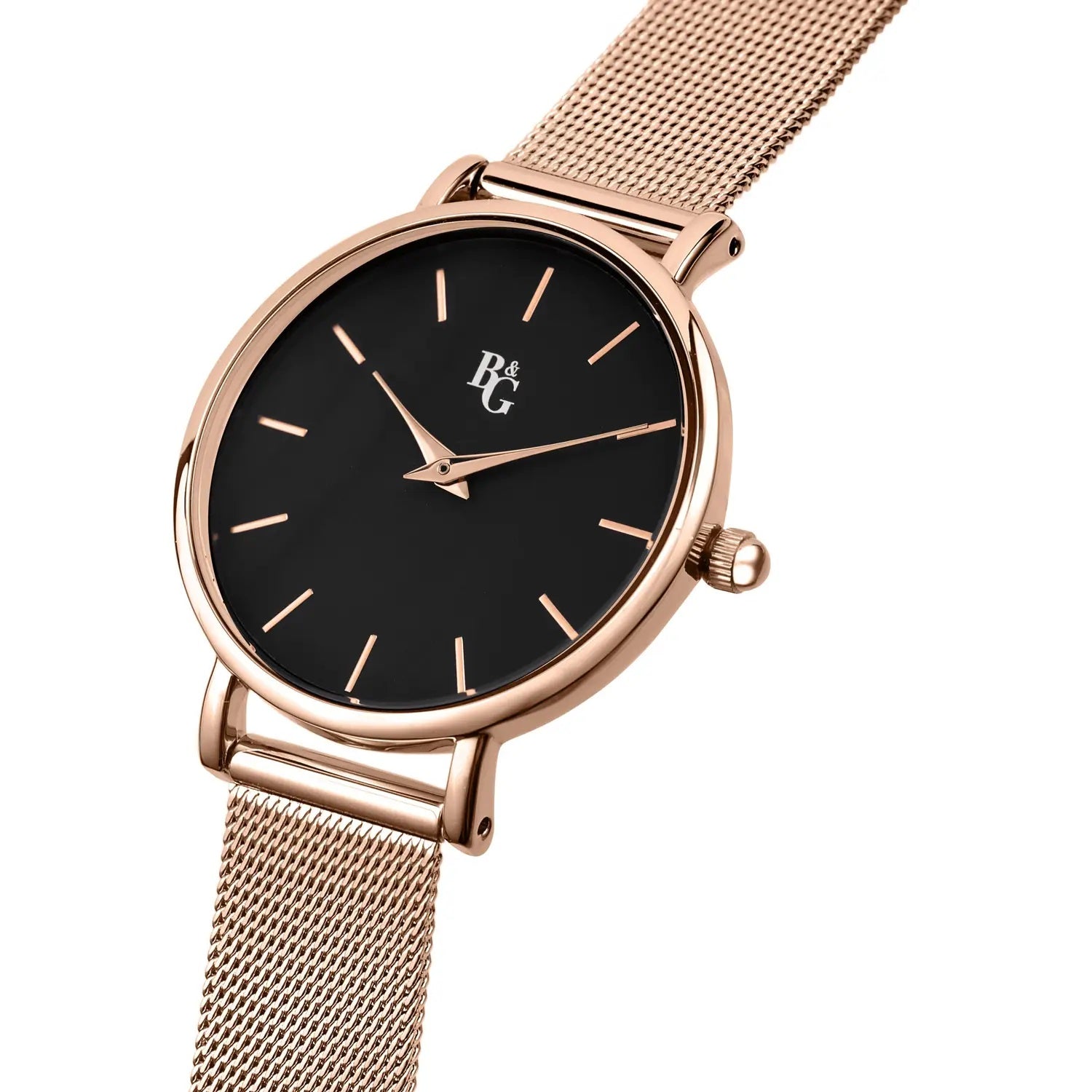 B&G PREPPY ROSÈ MESH WATCH |34MM|