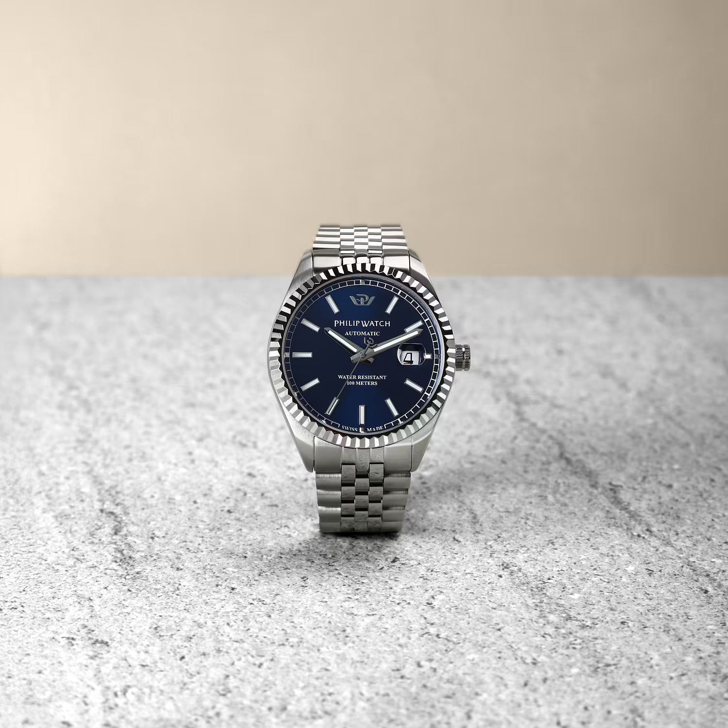 OROLOGIO PHILIP WATCH CARIBE AUTO BLU DIAL |41MM|