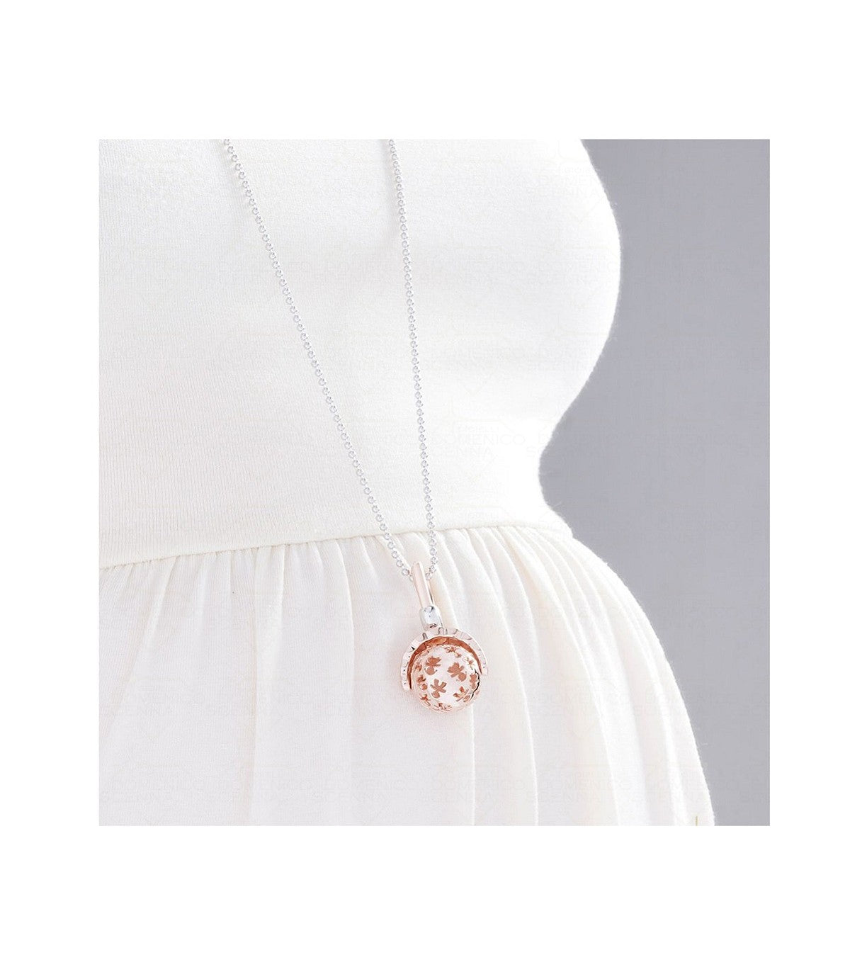 SUONAMORE LE BEBÉ ' I SONAGLINI' ARGENTO ROSÉ E DIAMANTINO