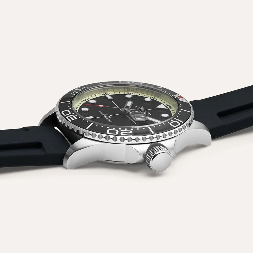 OROLOGIO STROILI MALIBÙ BLACK |42MM|