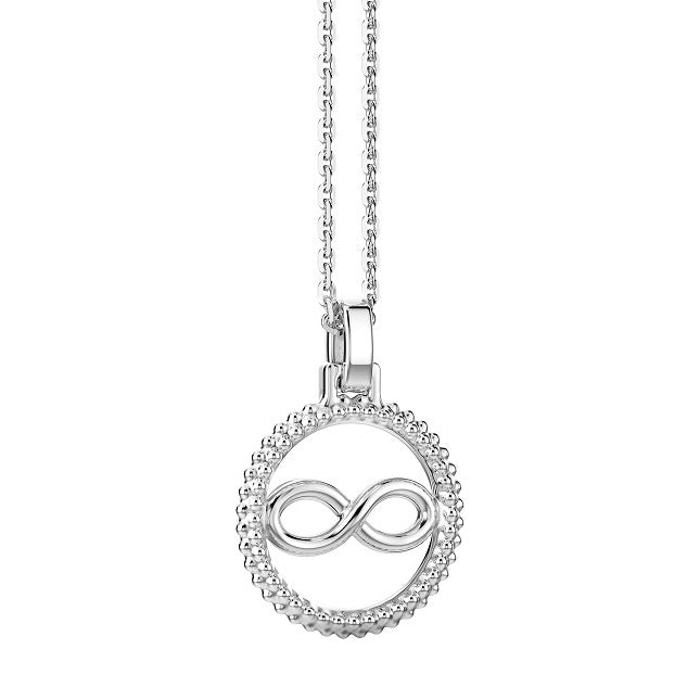 COLLANA ZANCAN IN ARGENTO CON SIMBOLO INFINITO