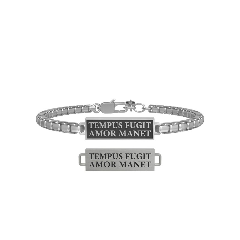 BRACCIALE KIDULT | TEMPUS FUGIT AMOR MANET