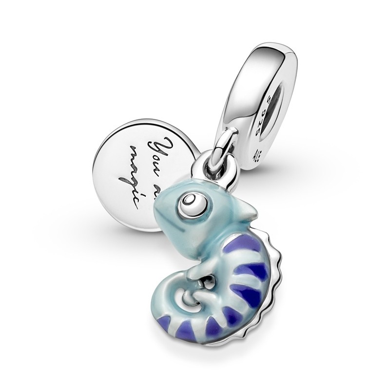 CHARM PANDORA PENDENTE CAMALEONTE