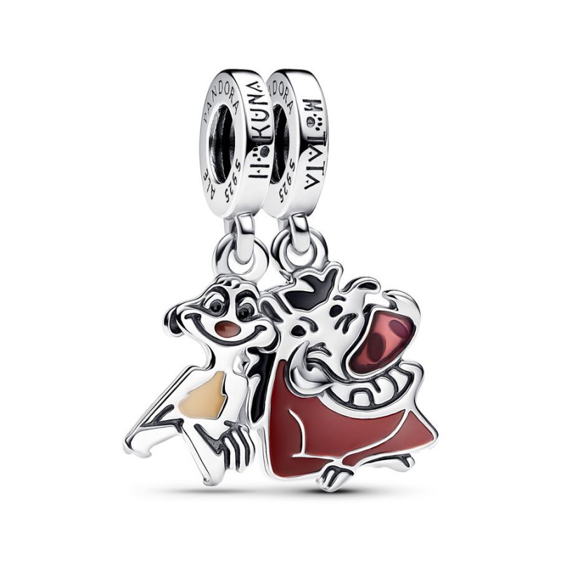 CHARM PENDENTE PANDORA DISNEY, TIMON E PUMBAA DIVISIBILE