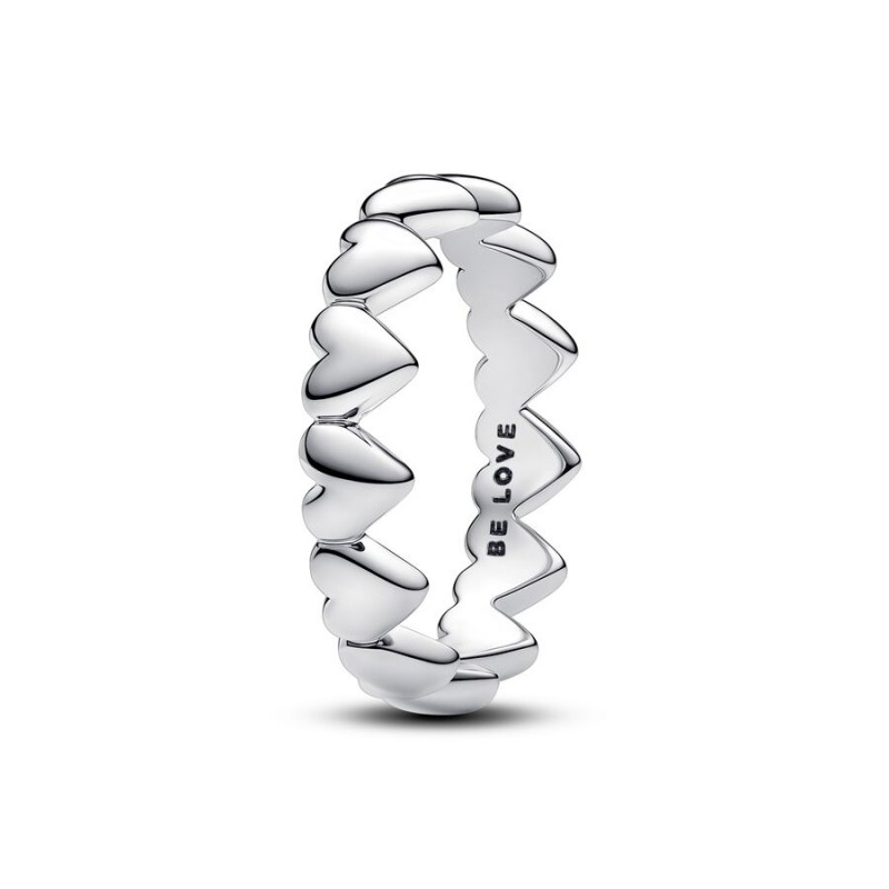 ANELLO PANDORA FASCIA A CUORI BE LOVE