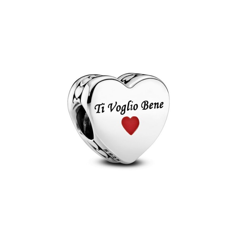 CHARM PANDORA CUORE “TI VOGLIO BENE”