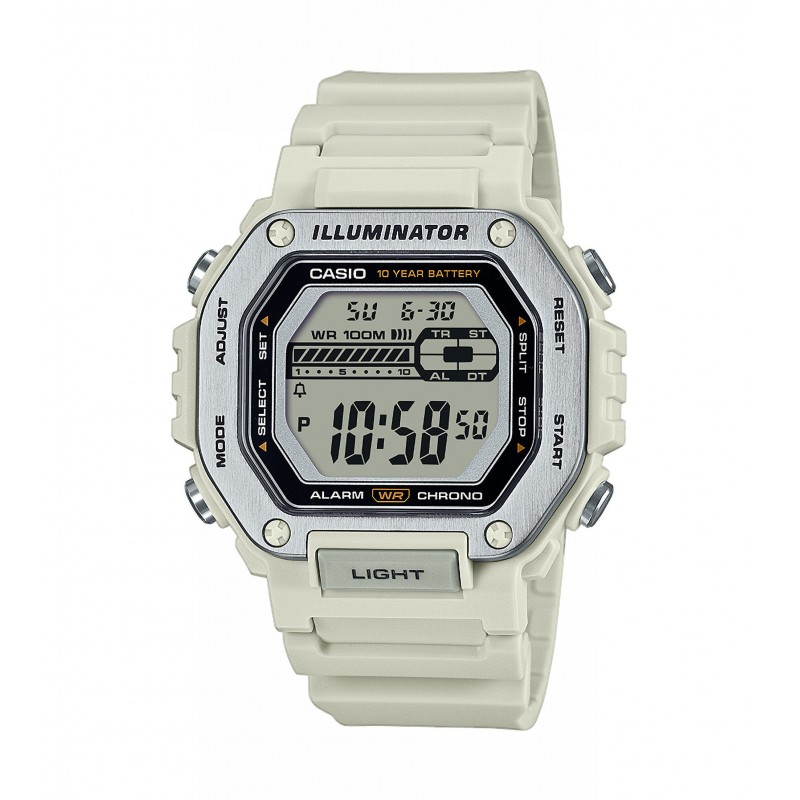 OROLOGIO CASIO TIMELESS COLLECTION “STANDARD” WHITE |47.2MM|