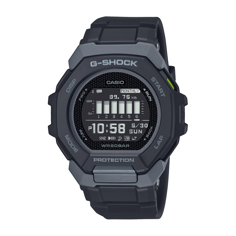 OROLOGIO CASIO G-SHOCK G-SQUAD BLACK |47.4MM|