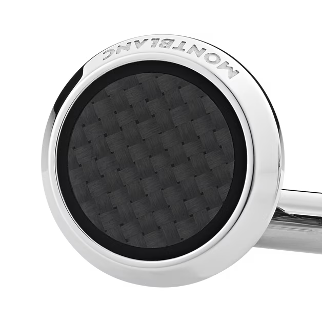 GEMELLI ROTONDI MONTBLANC CON EFFETTO CARBONIO