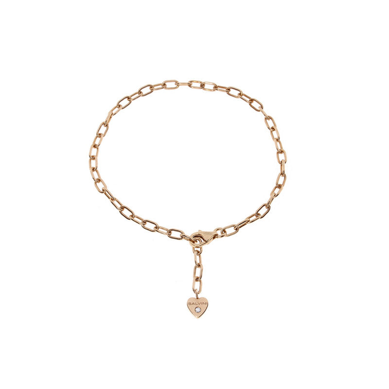 BRACCIALE SALVINI MINIMAL POP IN ORO ROSÉ E DIAMANTE