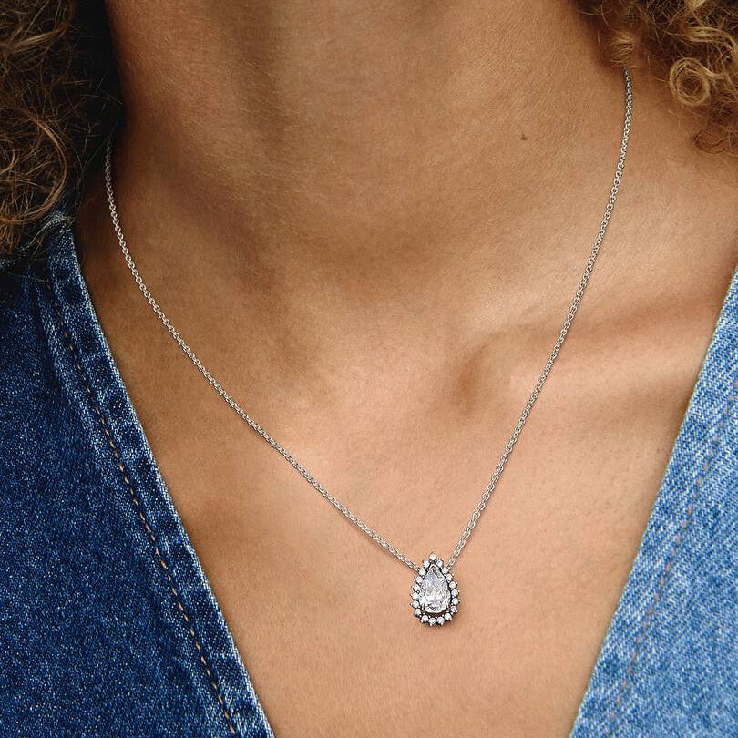 PANDORA DROP LIGHT NECKLACE