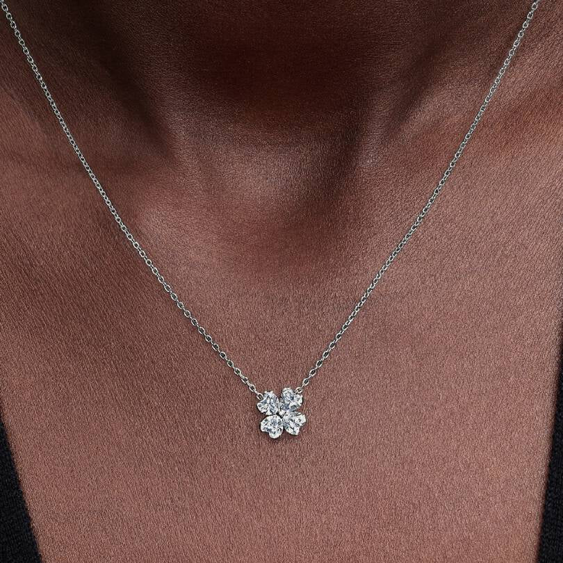 COLLANA PANDORA QUADRIFOGLIO