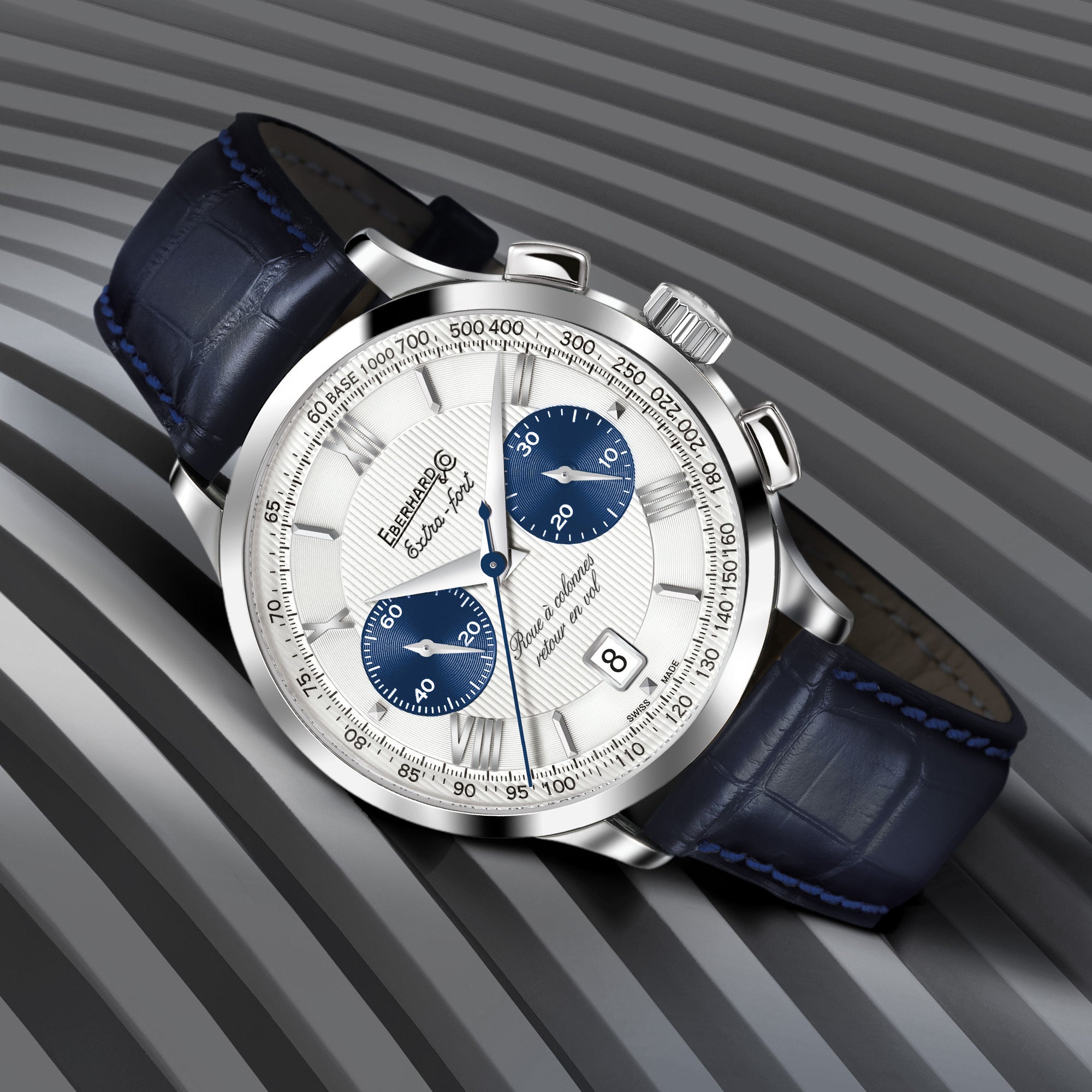 OROLOGIO EBERHARD EXTRA FORT RUOTA A COLONNA |41MM|