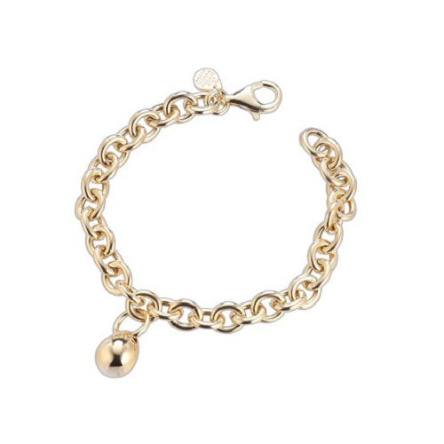 TSARS COLLECTION BRACELET IN GILDED SILVER WITH EGG